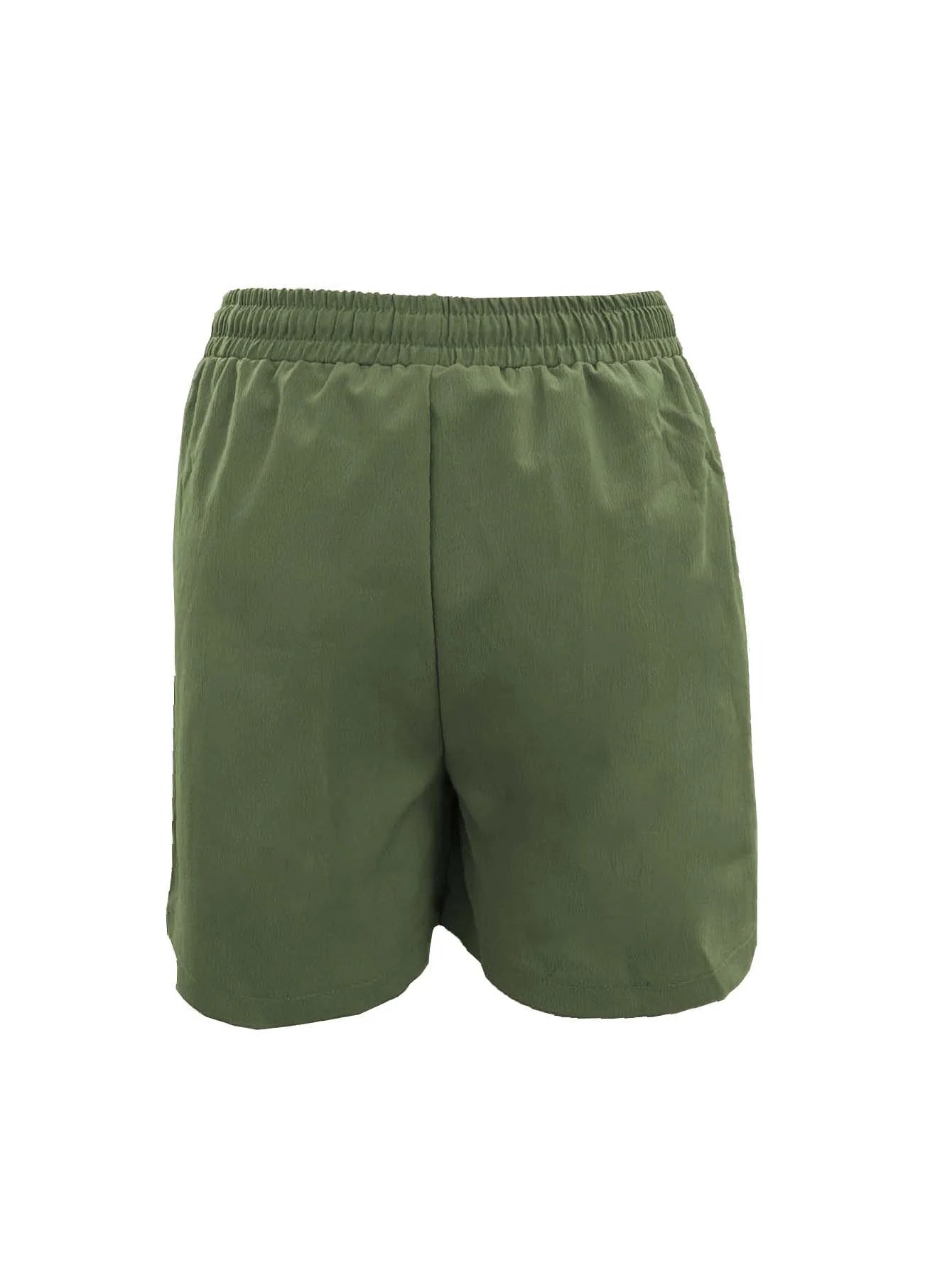 Women's High Waist 4 Inch Shorts Summer - Loose Fit Casual Shorts with Pockets, Solid Color Bermuda Shorts for Outfits